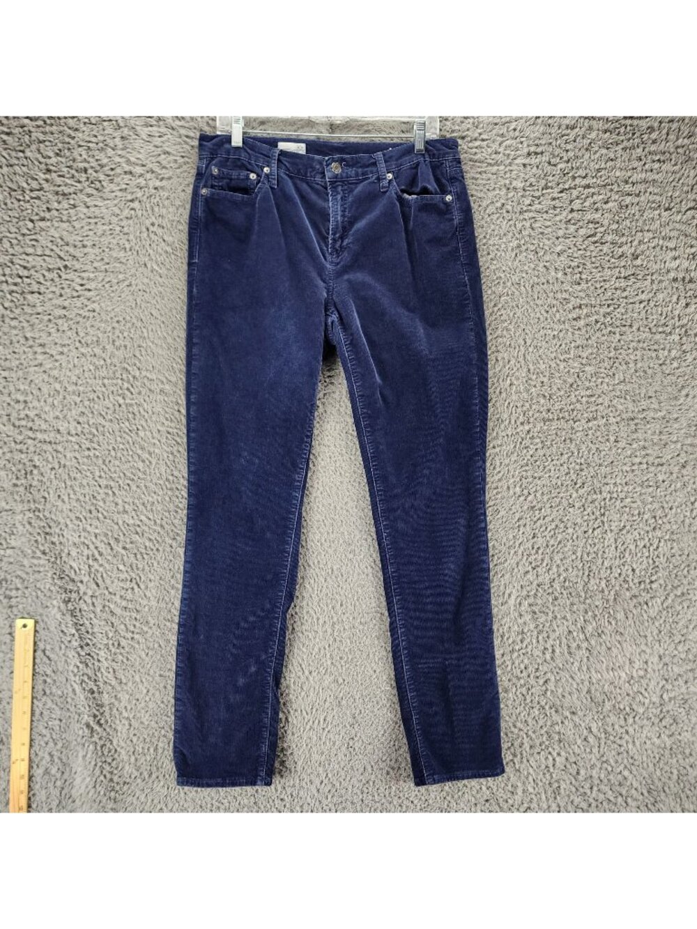 Gap Jeans Womens 30 Blue Corduroy Real Straight